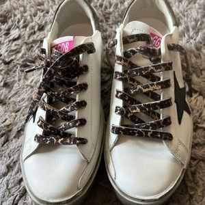 Golden Goose Hi Star worn twice.